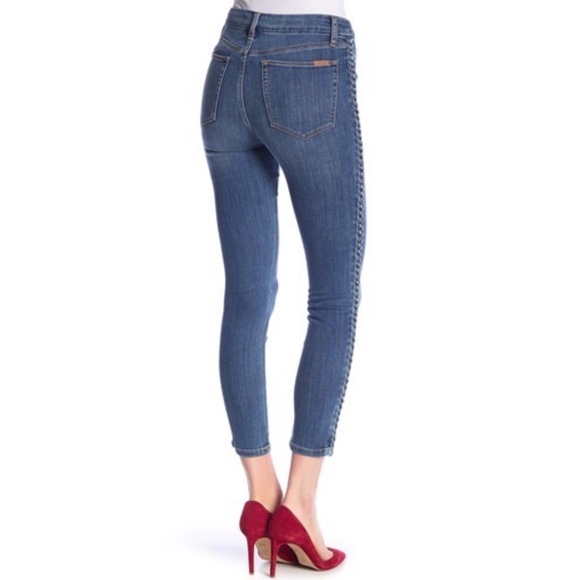 Joe's Jeans Denim - Joe's Jeans The Charlie Braided Ankle Skinny Jeans
